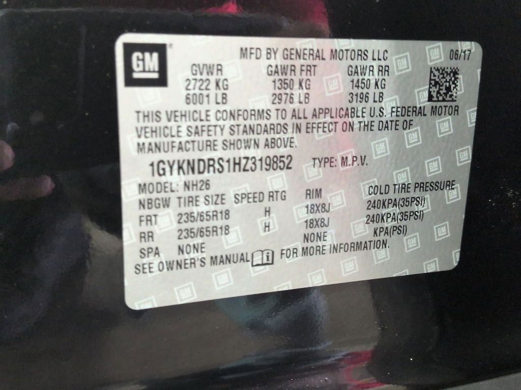 2017 Cadillac XT5 Luxury