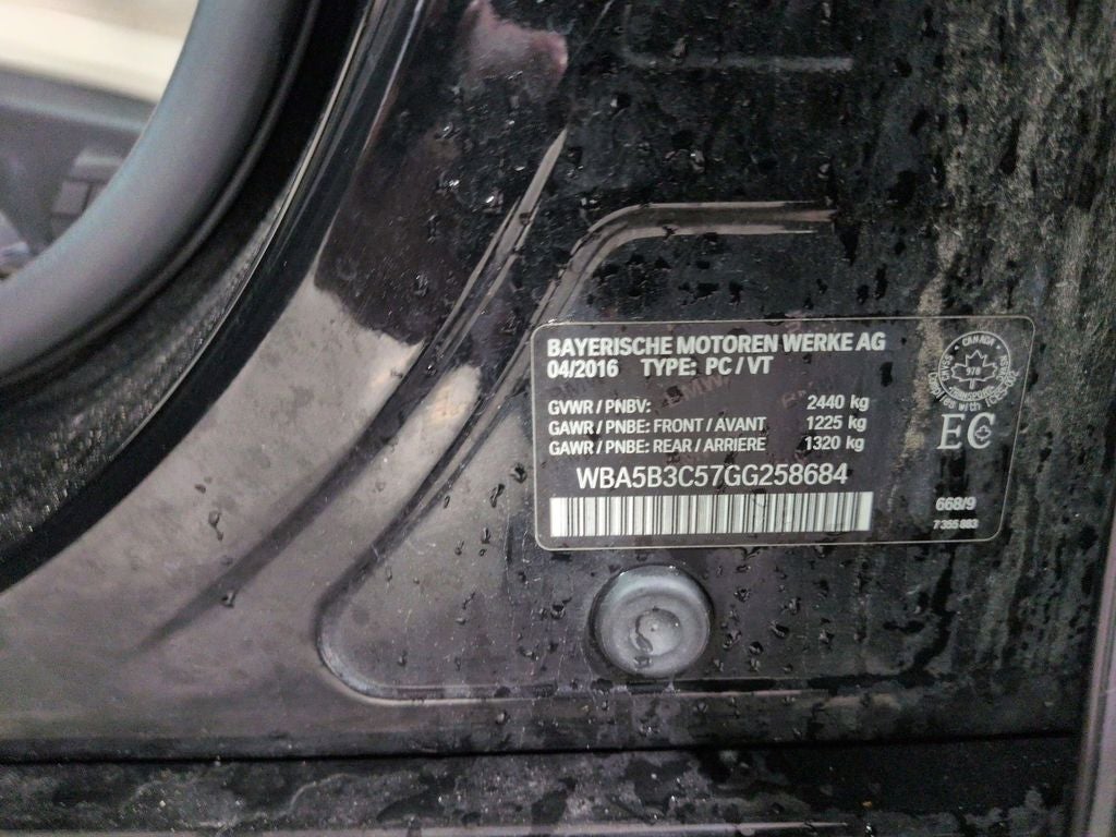 2016 BMW 5 Series 535i xDrive